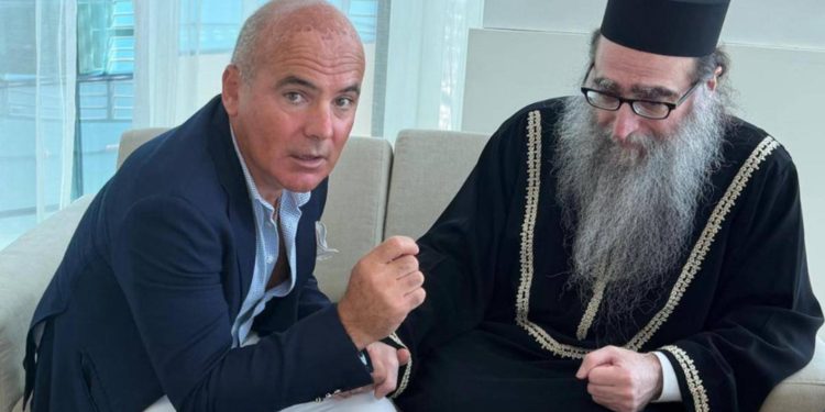 Rares Bogdan si rabinul Yoshiyahu Pinto dialog pentru pace