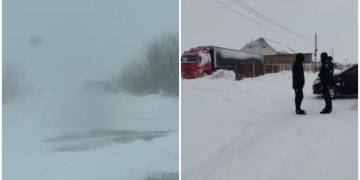 Drumuri nationale inchise si restrictii de circulatie in judetele aflate sub Cod galben de ninsoare