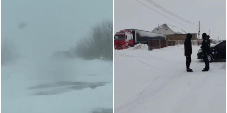 Drumuri nationale inchise si restrictii de circulatie in judetele aflate sub Cod galben de ninsoare