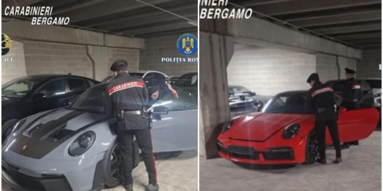 Frauda de milioane de euro cu masini de lux ancheta DIICOT 20 de autovehicule descoperite