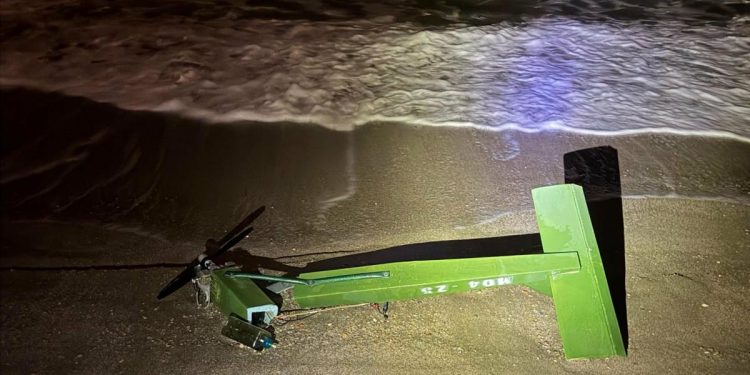 MApN despre fragmentele de drana gasite pe plaja din Mamaia Ar putea proveni de la tirurile din