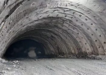 Progresele lucrarilor pe cel mai dificil tronson al Autostrazii Sibiu Pitestii A inceput constructia