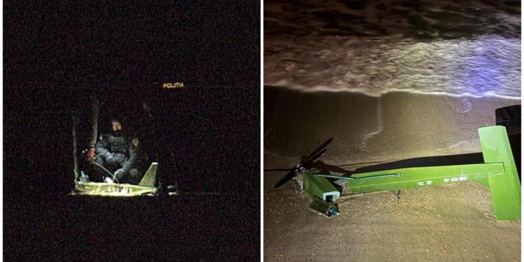 Surse Drona gasita pe plaja din Mamaia apartine Ministerului Apararii