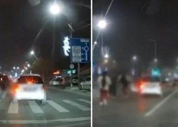 Un barbat si fiul sau de 14 ani au fost retinuti dupa ce au atacat un sofer in urma unei