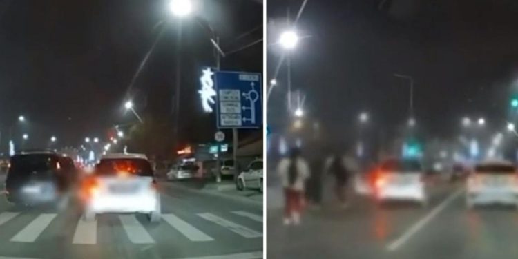 Un barbat si fiul sau de 14 ani au fost retinuti dupa ce au atacat un sofer in urma unei