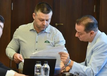 Ciucu dupa ce el si Baluta au impartit responsabilitatile pentru lucrarile de la Piata Unirii Se