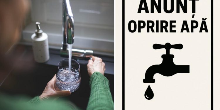 Furnizarea apei va fi oprita timp de doua zile in CurteadeArges si in trei comune adiacente pentru