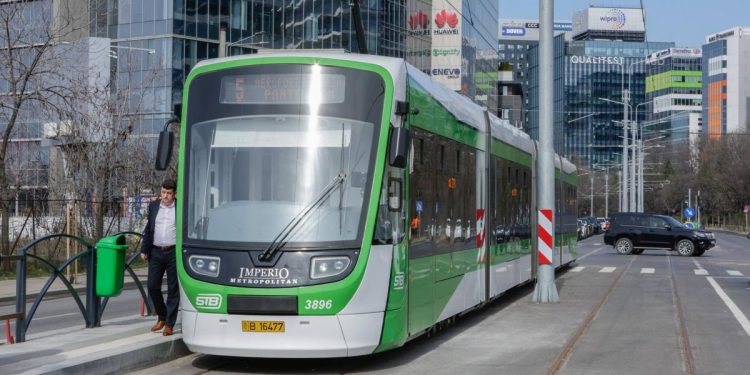 Linia 5 de tramvai din Bucuresti a fost redeschisa duminica Va circula de la Stefan cel Mare pana la