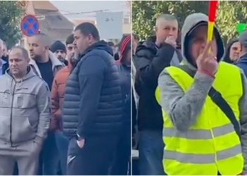 Protest la Complexul Energetic Oltenia peste 300 de angajati cer prelungirea contractelor