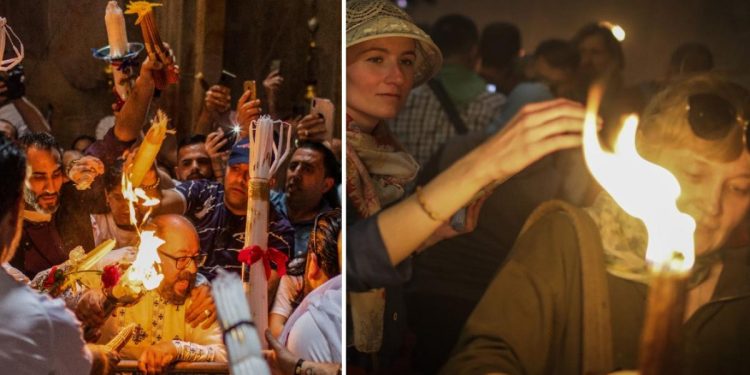 A fost aprinsa Lumina Sfanta de la Ierusalim Ce semnificatie are si cand va ajunge in Romania