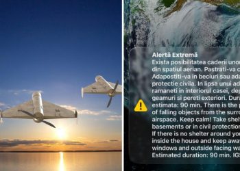 Atac cu drone al rusilor la granita Romaniei Mesajul RO Alert a fost activat in Tulcea