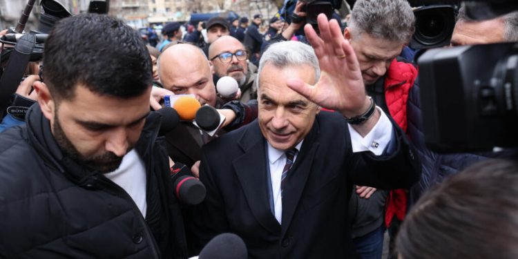 Calin Georgescu a fost eliberat definitiv de sub controlul judiciar