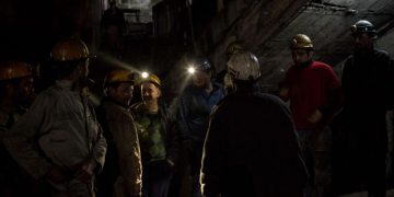 Protest la mina Lupeni Minerii sau inchis in subteran din cauza contractelor pe durata determinata