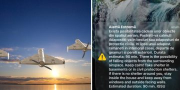 Un nou atac cu drone din partea rusilor la granita Romaniei A fost transmis un mesaj RO Alert in Tulcea