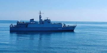 Vanatorul de mine M270 si a incheiat misiunea in Marea Neagra MApN Romania angajata pentru