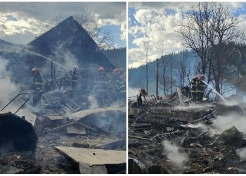 incendiul devastator din soveja judetul vrancea aproape 90 de case afectate