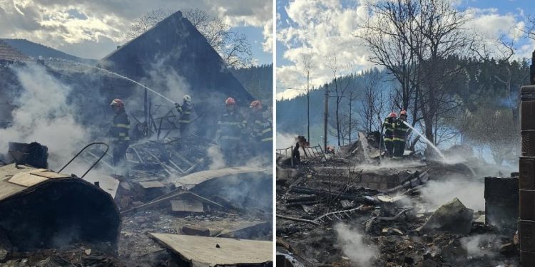 incendiul devastator din soveja judetul vrancea aproape 90 de case afectate