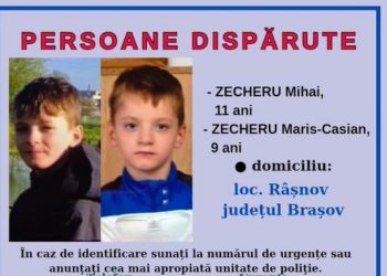 Alerte in Rasnov Doi frati de 9 si 11 ani sunt disparuti de o zi Cine i a vazut este