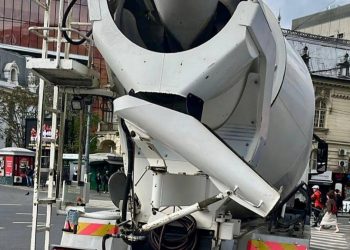 Ce penalizare a fost aplicata soferului betonierei care conducea fara autorizatie prin centrul Bucurestiului