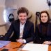 Nicuser Dan si Maia Sandu s au indreptat impreuna spre Armenia unde vor participa la summitul