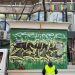 Un chiosc uitat timp de 20 de ani in centrul Bucurestiului a fost daramat de autoritati Imagini cu ce