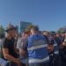 Fermierii protesteaza in Bucuresti sustinand ca se afla pe punctul de a da faliment din cauza interzicerii