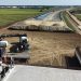 Cum arata din drona cel mai nou segment al Autostrazii A0 este finalizat in proportie de 915 inaugurarea va avea loc la sfarsitul