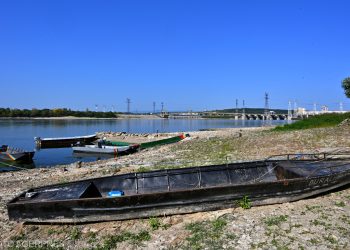 Nivelul Dunarii la Ruse continua sa scada